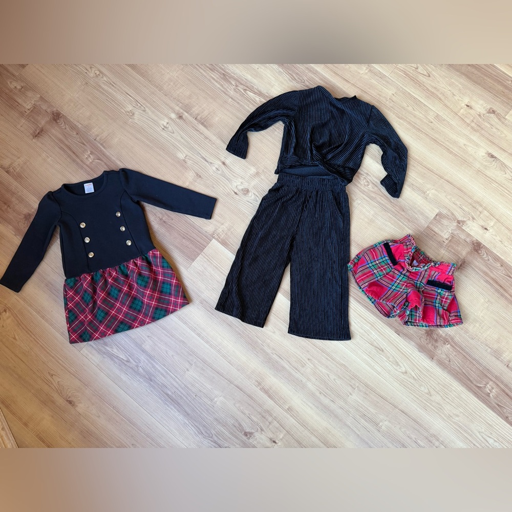 4 piece bundle toddler size 2T and 18 month fits more like 2T